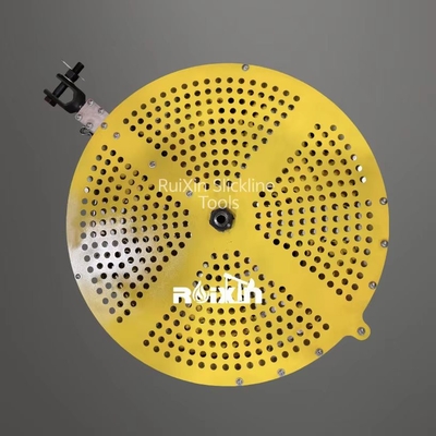 10T Sicherheitslast-Drahtleitung Druckregelungsanlage 720MM OD Heumpulley Kabel für den Betrieb und Slickline