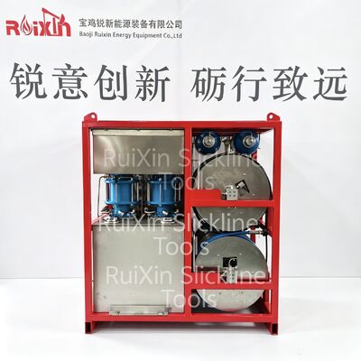Slickline PCE-Hydrauliksteuerungs-Fetteinspritzpumpensystem 5000 PSI ~ 15000 PSI API-Wireline-Ausrüstung